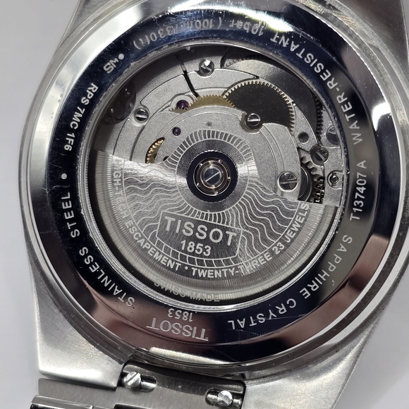 Tissot PRX Powermatic 80 Silver and Blue Watch